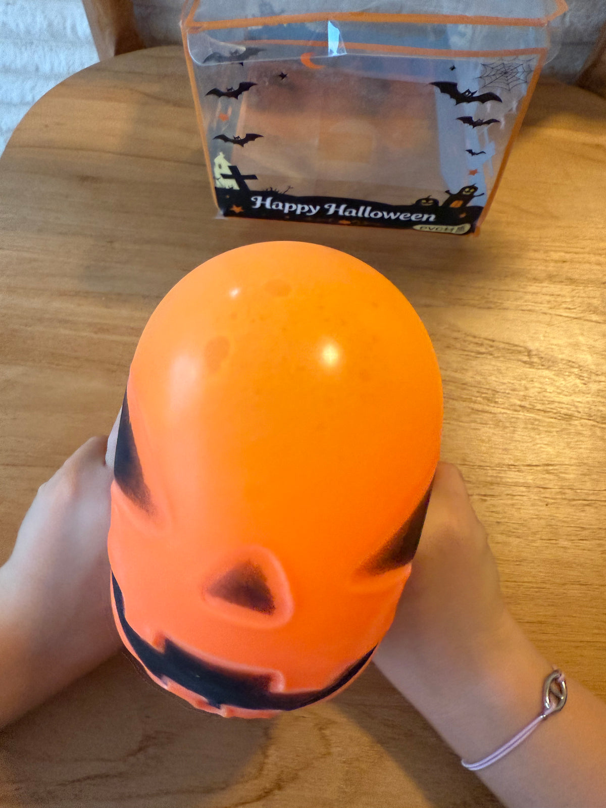 Squishy Halloween citrouille XL