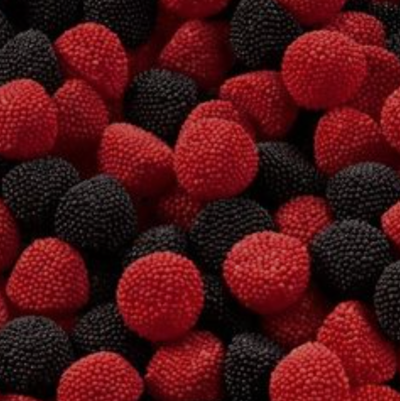 Mûre perlé rouge et noire Damel