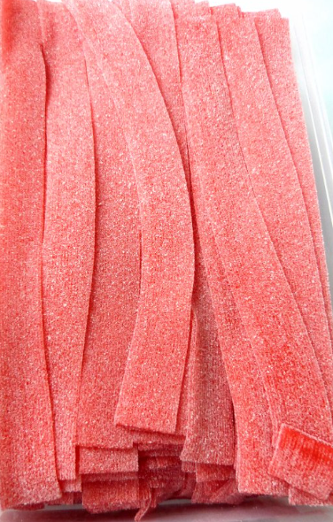 rubans damel fraise acide