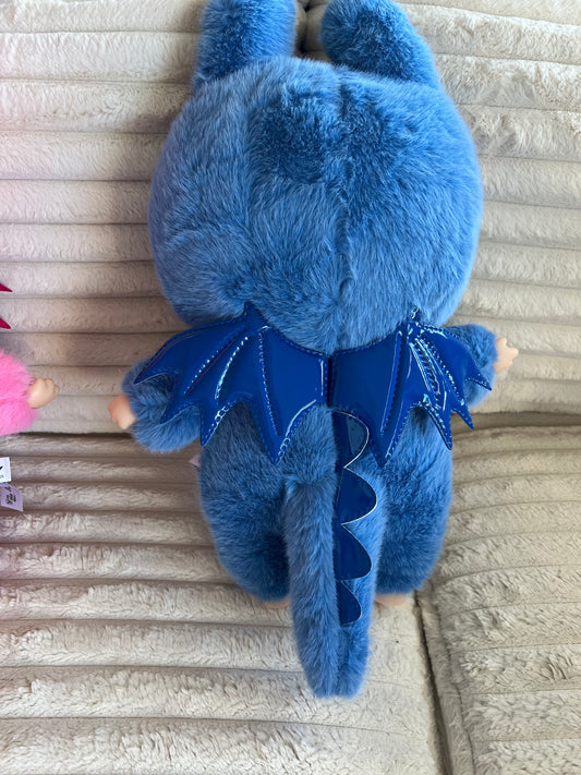 Big Labubu Zimomo 60cm Bleu