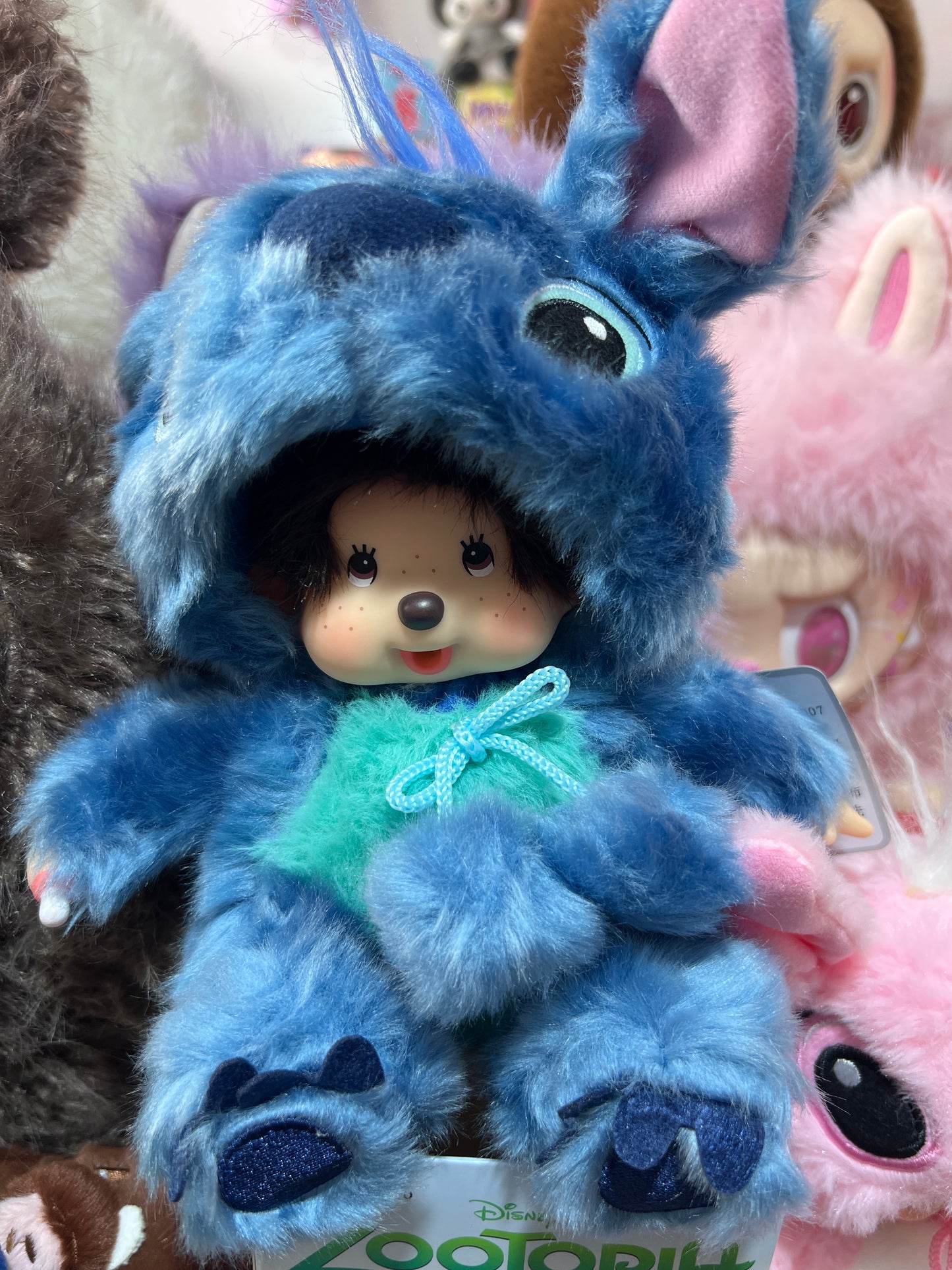 Monkiki stitch bleu