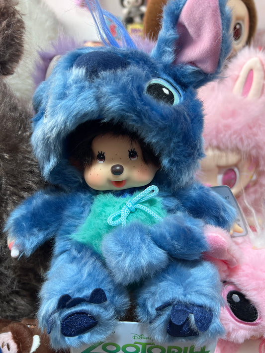 Monkiki stitch bleu