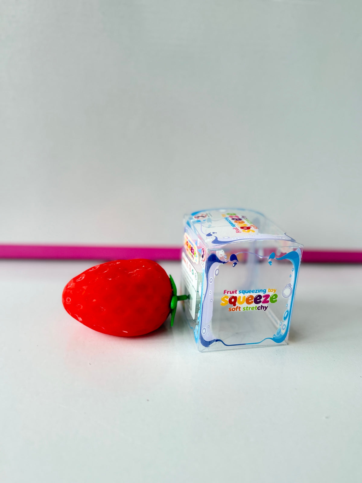 Squishy fraise craquante
