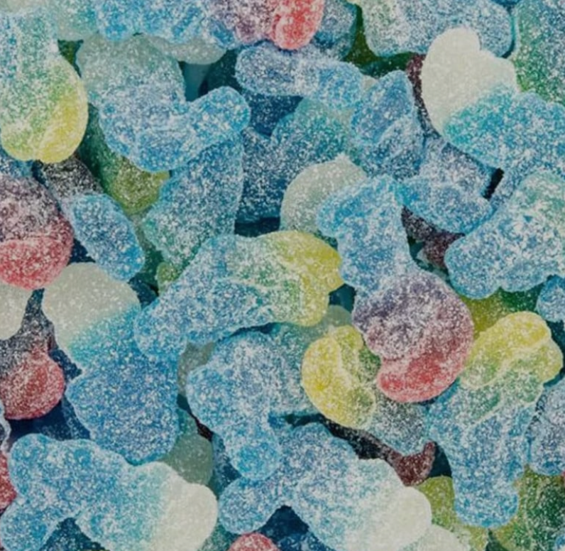 Schtroumpf sucrés Haribo