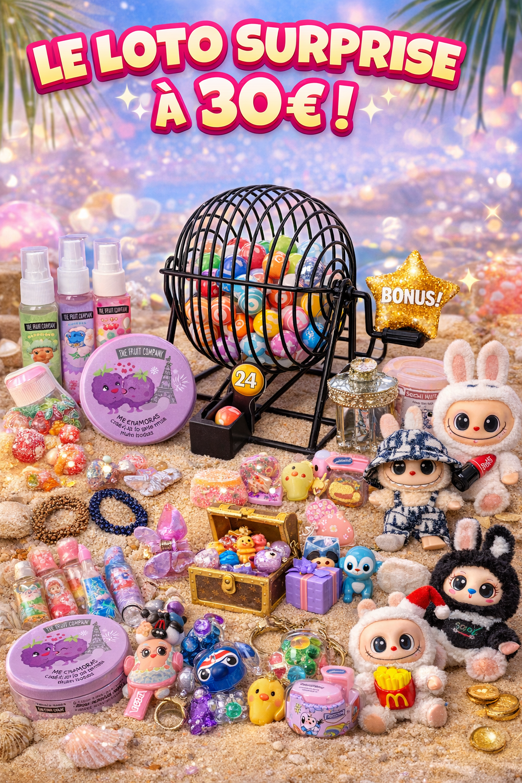 Loto surprise 8 cadeaux