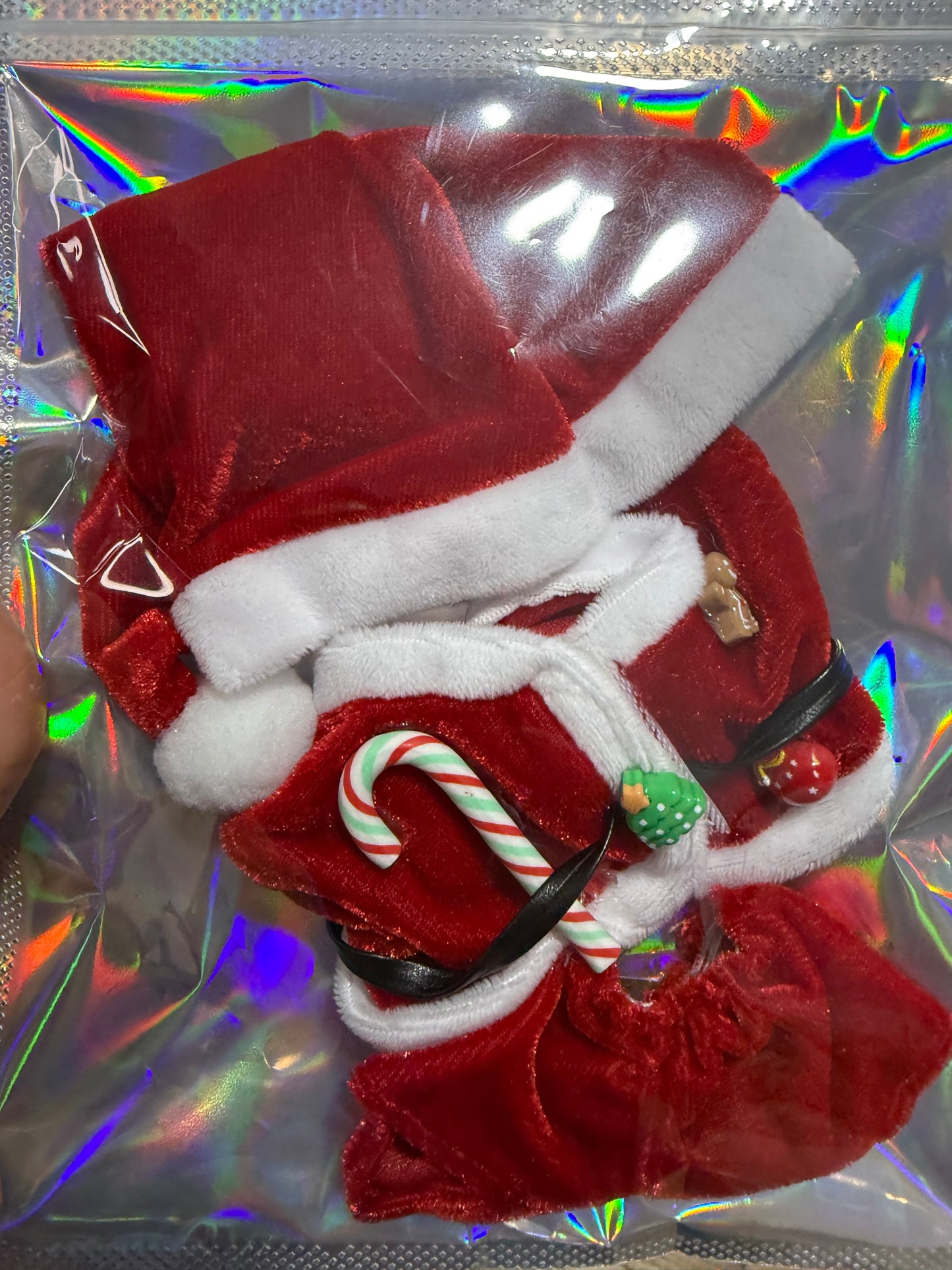 Tenue Labubu père Noël