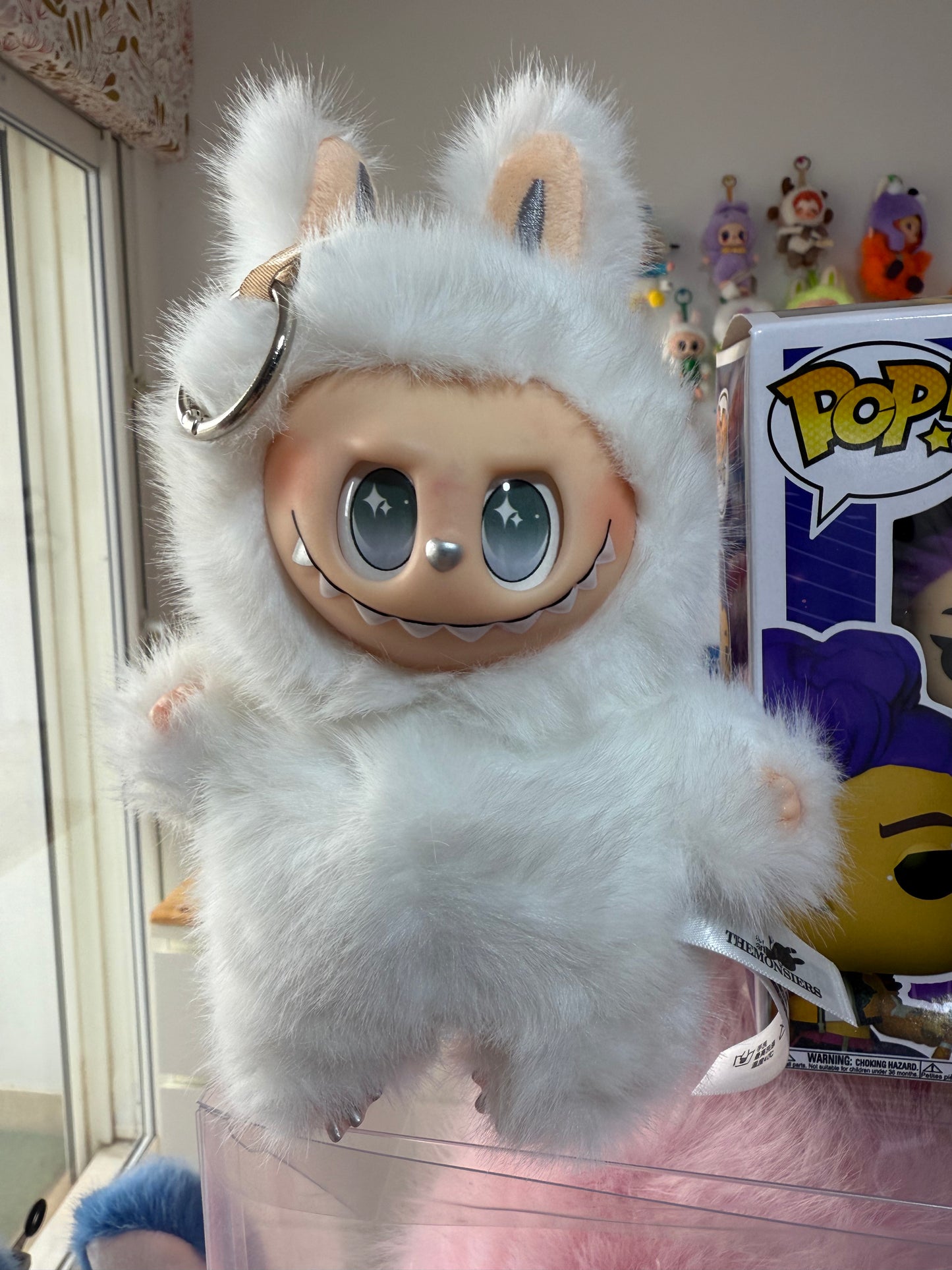 Labubu Zimomo blanc