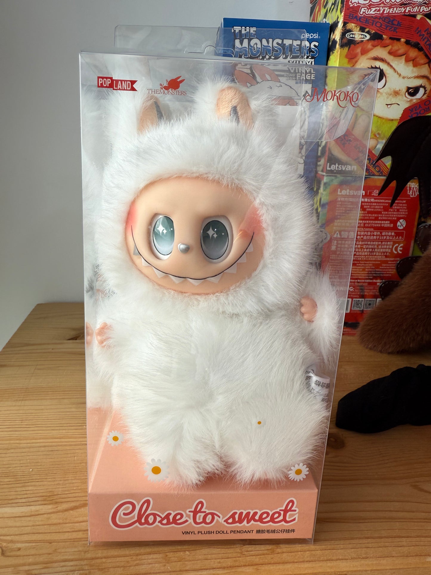 Labubu Zimomo blanc