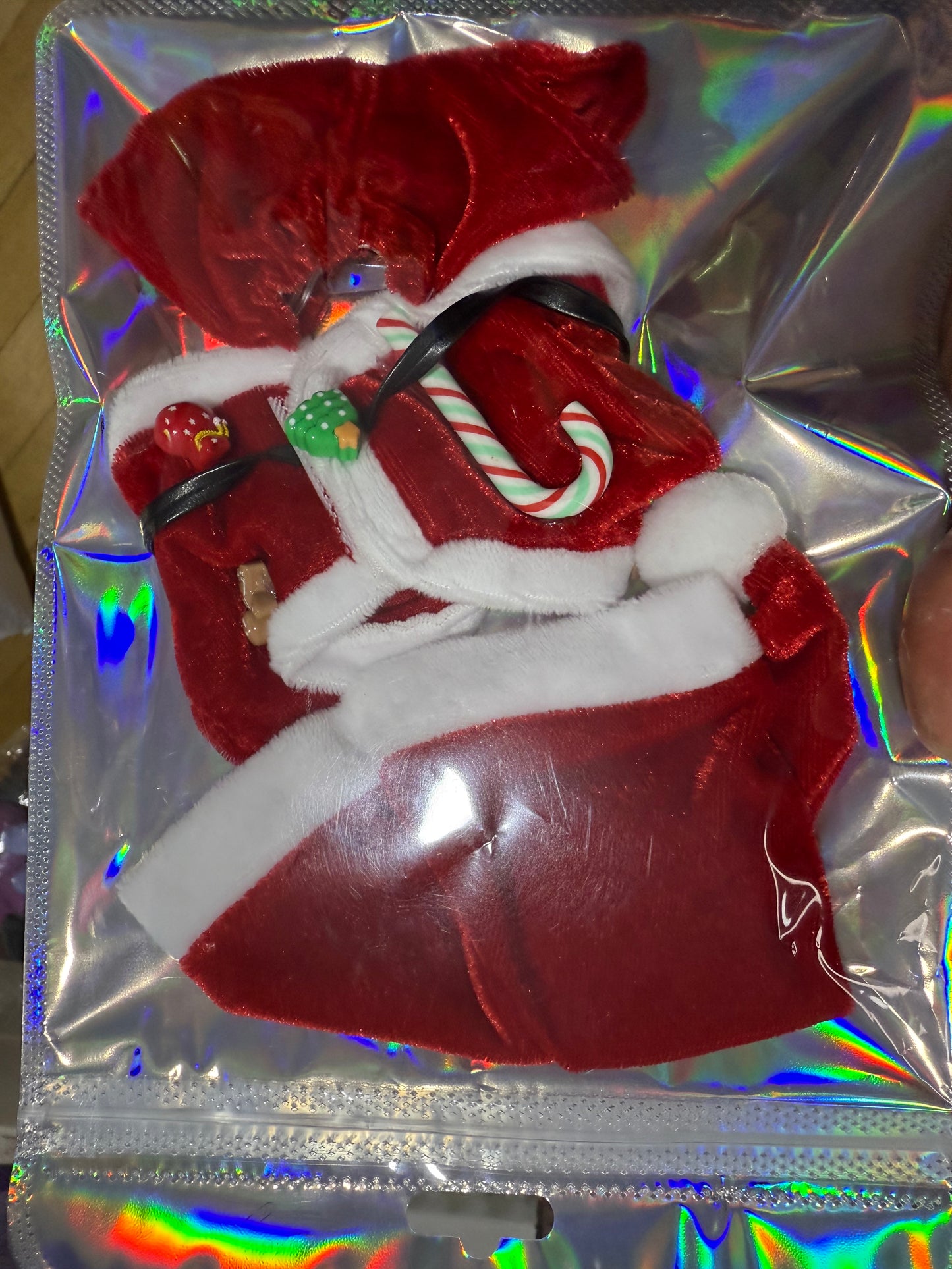 Tenue Labubu père Noël