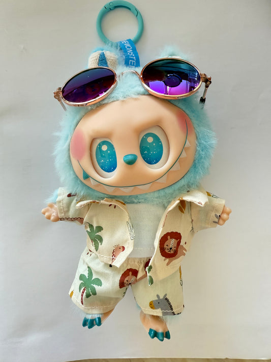 Labubu energy bleu